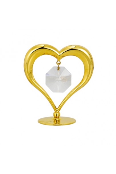 24K GOLD PLATED HEART